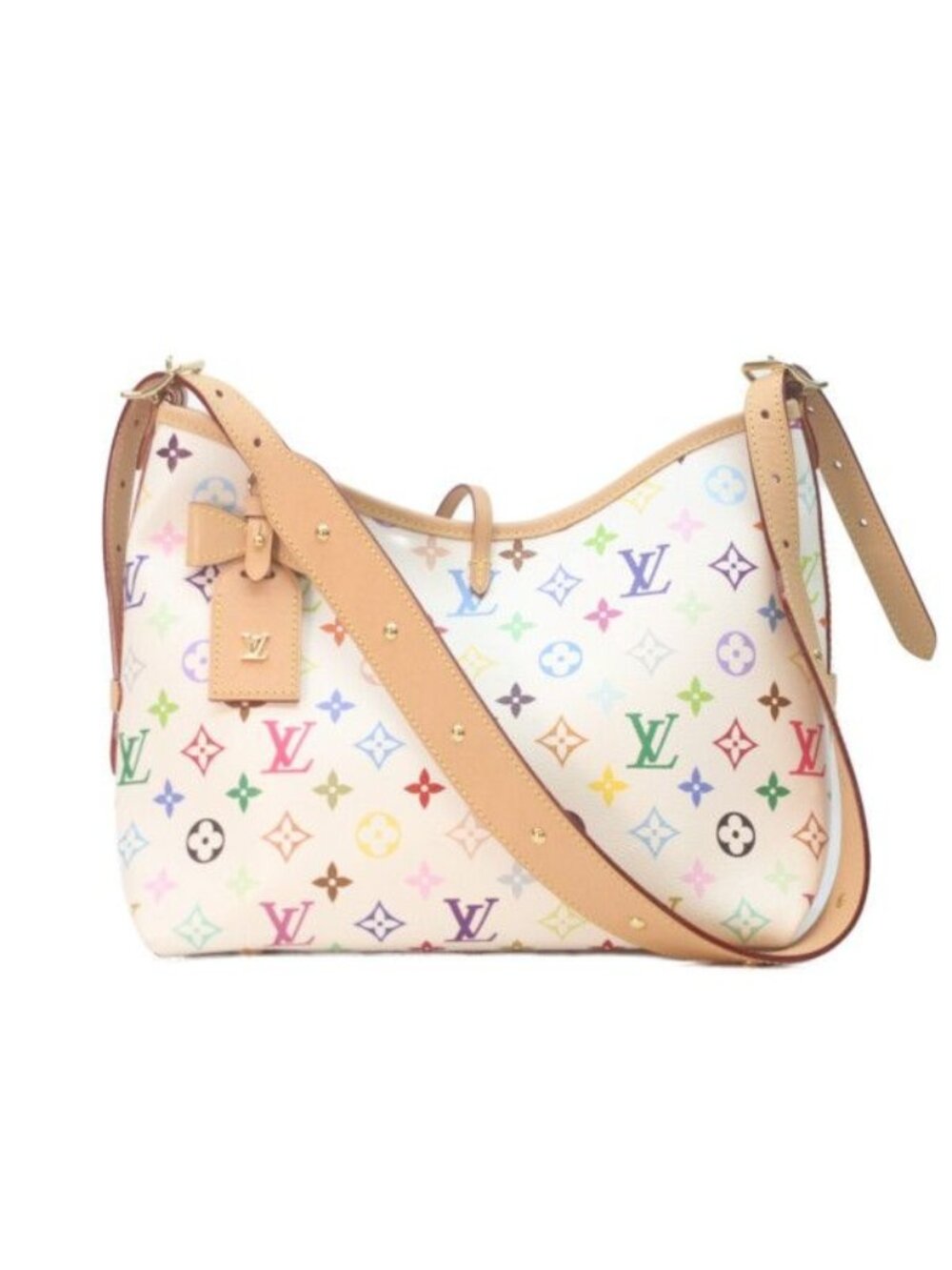 Louis Vuitton Takashi Murakami Monogram Multicolor Carryall PM Shoulder Bag